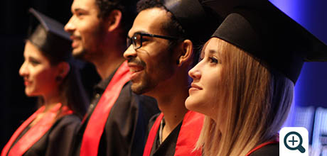 O melhor momento, a colação de grau
